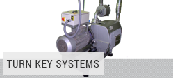 Turnkey vacuum systems