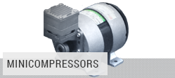 Oil-free minicompressors Oil-free minicompressors