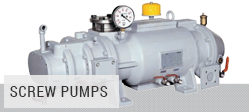 Screw vacuum pumps Screw vacuum pumps