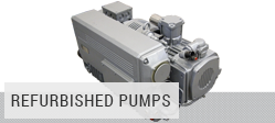 Sale of refurbished vacuum pumps Sale of refurbished vacuum pumps