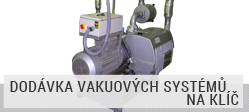 Dodávka vakuových systémů na klíč Dodávka vakuových systémů na klíč