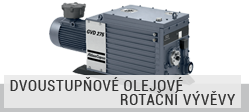 Dvoustupňové olejové rotační vývěvy ATLAS COPCO Dvoustupňové olejové rotační vývěvy ATLAS COPCO