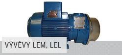 Vývěvy LEM, LEL Vývěvy LEM, LEL